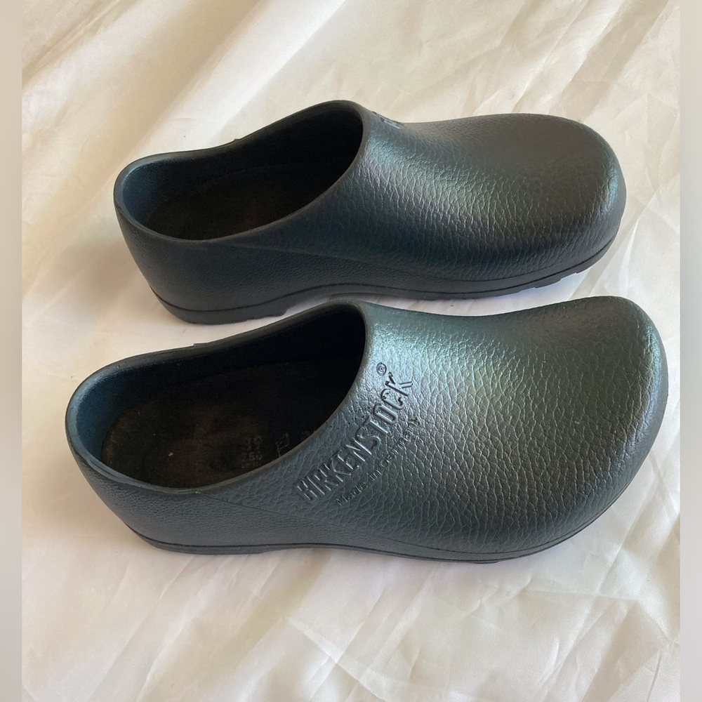 BIRKENSTOCK PROFI BIRKI PROFESSIONAL NAVY BLUE CLOGS, SIZE 39 EU,(US-M5.5/ W 8) - Picture 3 of 9